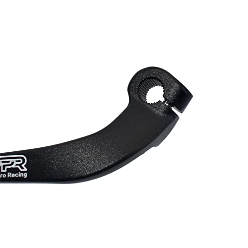 Image of Gear Shift Lever, Alloy Aluminium Gear Shifter Lever Fits for Motorcycle BSE CRF 110 TTR 125 Motorcycle 50cc 110cc 250cc Dirt Pit Bike(Black&Golden)