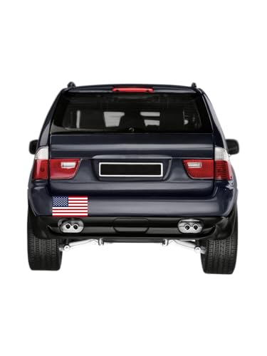 Image of USA Flag Vinyl Sticker, 7 inches by 3.8 inches