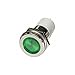 Value Brand 24M165 Flat Indicator Light, Green, 12Vdc