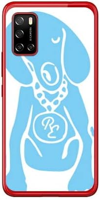 [Rakuten BIG s 3917JR/楽天モバイル専用] SECOND SKIN スマートフォンケース Dog ホワイト&times;サッ