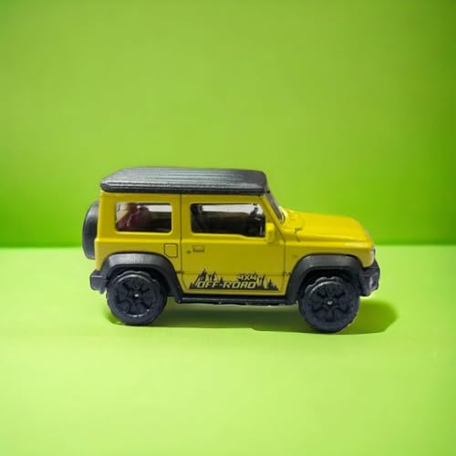 Image of Mini Style Die Cast Metal Green SUV Toy Car 1:64 Scale Collectible Off Road Adventure Vehicle Model for Kids Play Display Premium Miniature Car Gift Durable Metal Body Realistic SUV Model Set