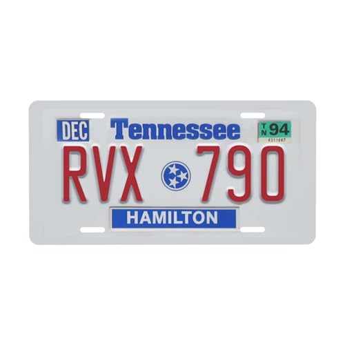 KETMEDI Retro Rusty Tennessee 42 License Plate, 12"X6", Tin, Car & Home Decor-42