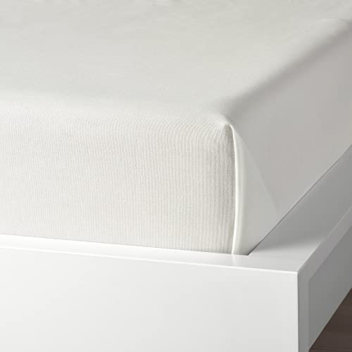 Drap blanc 150 x 250 cm TAGGVALLMO ProTuning pour lit une place