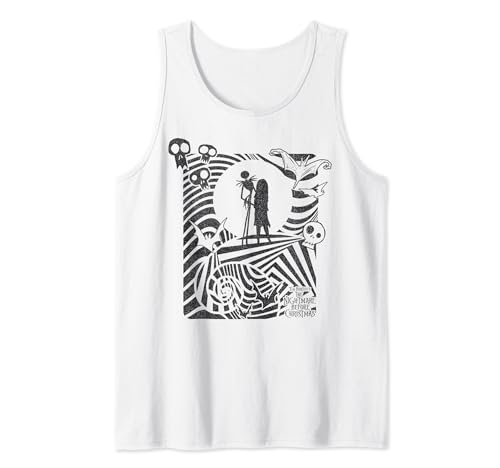 Débardeur Disney Nightmare Before Christmas en coton léger pour les journées ensoleillées