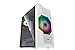 ABYSM Gaming Caja PC ATX Danube HRON White, 1 Ventilador Frontal de 20 cm, 1 Ventilador Lateral de 12 cm, 1 x USB 3.0, 2 x USB 2.0, con Conectores para Micrófono y Auriculares, Filtro Superior y HUB
