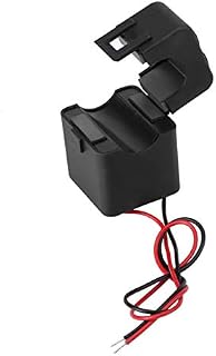 PEACEFAIR PZCT-02 Current Transformer, Snap Joint Structure Split Core Coil Sensor Mini Split Base Current Transformer for 100A Amp Energy Meter