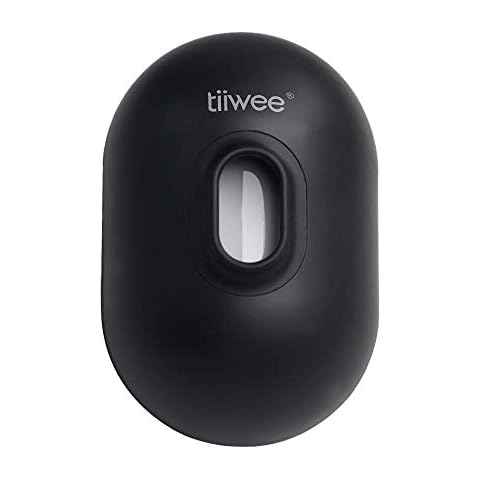 tiiwee Outdoor IP54 PIR Motion Sensor TWPIR04 for the Tiiwee Home Alarm System - Wireless Anti-Burglar Home Alarm System - Home Security - Black Cover