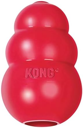 KONG Classic Stuffable Dog Toy - Fetch & Chew Toy for Dogs - Trea...