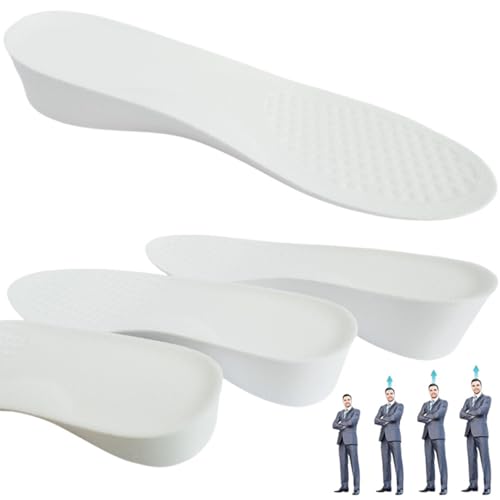 Image of Brandone Height Insoles Shoes Men 3 Inch,Height Boosters,Shoe Lifts for Women,Boost Height Shoes Men,Heel Lifts,Orthopedic High Pads,Insoles That Make You Taller (10.8''Lx2.4''UP) (1PAIR)