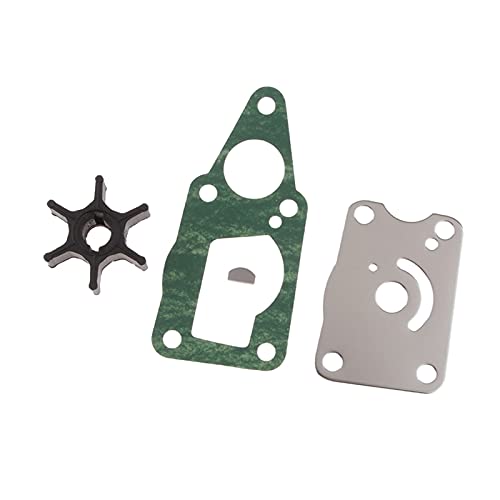 Qxryzp Kit de reparación impulsor bomba agua fueraborda marina, for Suzuki, reemplaza 17400-98661 Kit de impulsor para bomba de agua marina