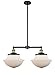 Innovations 209-BAB-G541 Large Oxford 2 Light Chandelier Part of The Franklin Restoration Collection, Black Antique Brass
