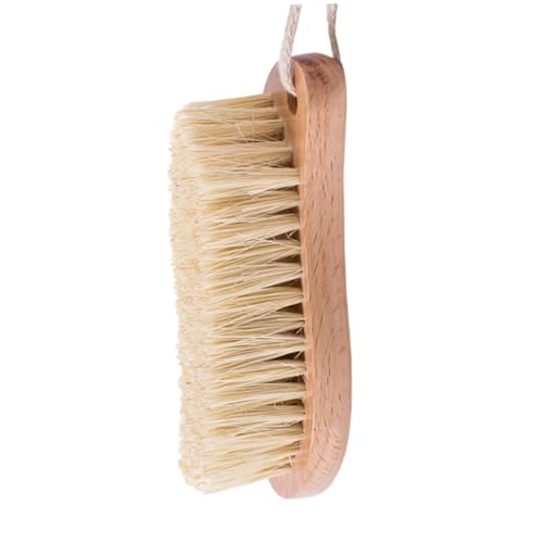 Beavorty 1Pieza Limpieza Multifuncional de Madera de Haya con Hogar y Lavandería Herramienta Eliminar y Manchas Diversas Superficies