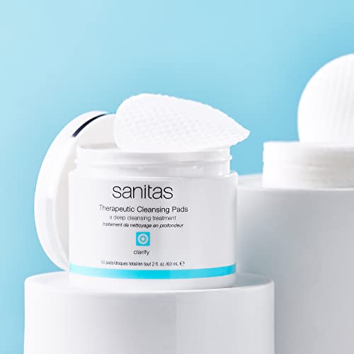 Sanitas Therapeutic Cleansing Pads, Salicylic Acid, Niacinamide 50ct image 5