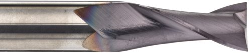 Image of Precision Twist E3302MV Carbide Square Nose End Mill, Metric, TiAlN Multilayer Finish, 30 Deg Helix, 2 Flutes, 100.0mm Overall Length, 18.00mm Cutting Diameter, 18mm Shank Diameter