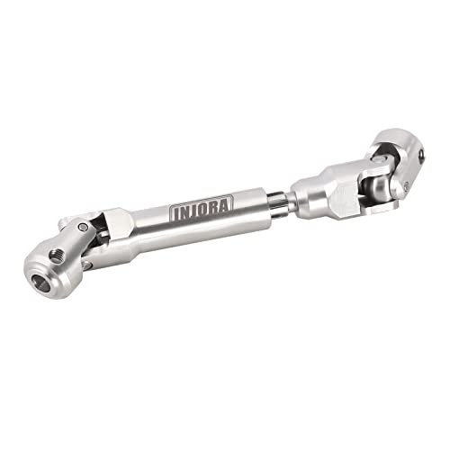 INJORA Antriebswelle Edelstahl Heavy-Duty für SCX10 TRX4 1/10 RC Crawler – Ansicht 1