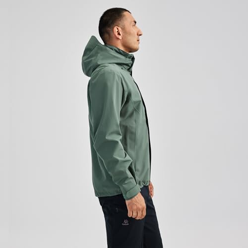 KAILAS Men's Lightweight Waterproof Hooded Rain Jacket Outdoor Raincoat Shell Jacket for Hiking Travel2