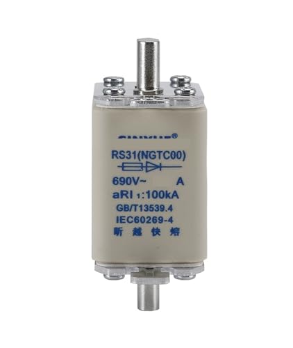 Fusible rapide RS31 de type couteau aR 690V calibré de 32A à 200A