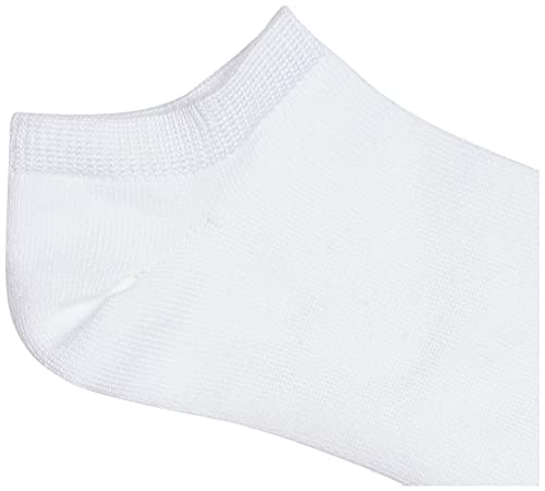 Hue Womens Super-Soft No-Show Socks, 6-Pair Pack Liner Socks, White, One Size Us #TOP1