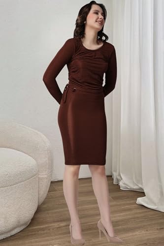 Image of POPWINGS Casual Solid Skirt and Top Set for Women | Stylish Skirt Co-ord Sets for Women | Crop Top and Skirt Set for Women | 2-Piece Sets for Women Summer Skirt