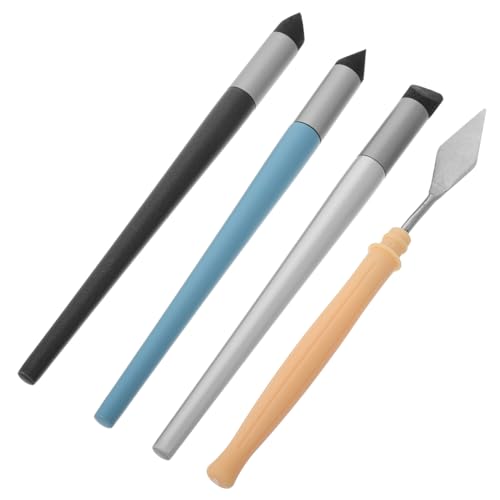 NAMOARLY Oil Pastels Sponge Small Brushes for Pastels Ink Paints Mixing Blending Tool Sketching Blending Sticks Sponge Pens for Detailed Painting