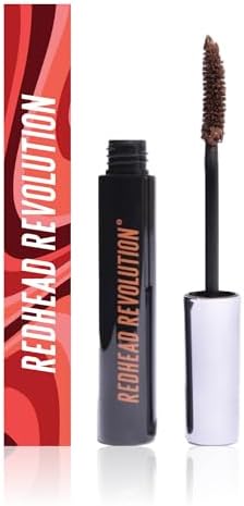 Gingerlash Mascara โ Auburn Mascara for Redheads Honest Auburn Brown Volumizing Lengthening Vegan Leaping Bunny Certified