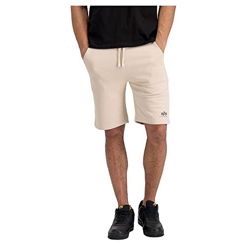 Alpha Industries Basic Short SL Short für Herren Jet Stream White – Ansicht 1