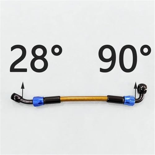 Tuyau d'embrayage hydraulique moto 900mm anti-dilatation pour maître-cylindre 10mm