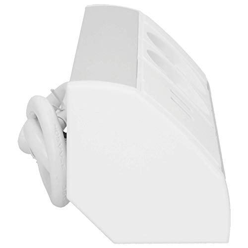 ORNO OR-GM-9003/W-G(GS) Ecksteckdose 2 Fach mit Kindersicherung + 2X USB Ladegerät 45° Aufbau-Montage