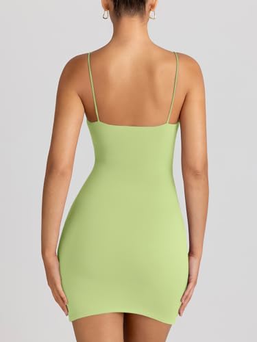Image of LILLUSORY Women's Mini Sexy Bodycon Dress 2026 Spring Summer Going Out Short Backless Party Club Dresses Y2k Clothes