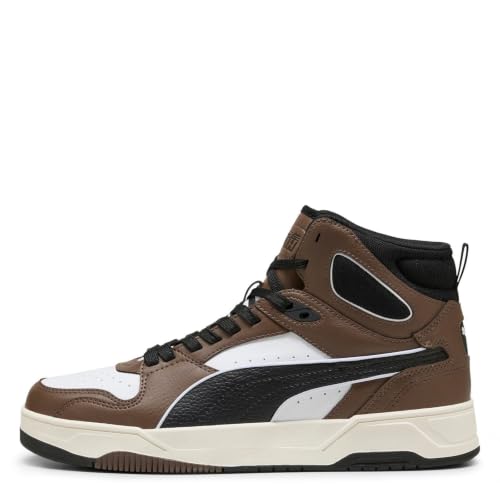 Image of PUMA Mens Rebound Break Mid Lace Up Sneakers Shoes Casual