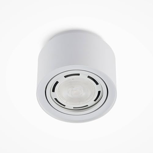 Arcchio Deckenlampe Deckenstrahler Ø15,35 cm, Deckenspot direkt indirektes...