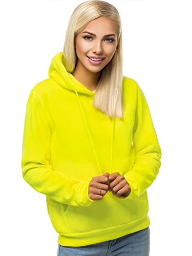 OZONEE Damen Kapuzenpullover Sweatjacke Sweatshirt Farbvarianten...
