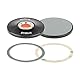Nite Ize Steelie Orbiter Plus, Magnetische Buchse und Metallring – Auto-Armaturenbrett mit magnetischer Halterung – stabile Armaturenbrett-Halterung für Handy – Schwarz.