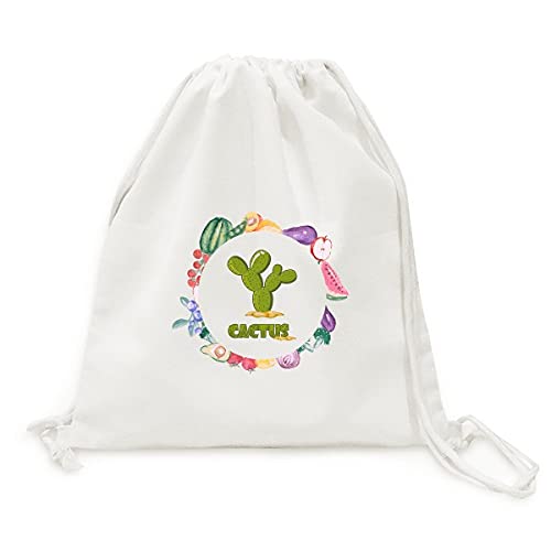 Pot de vert cactus en sac pliable, le cadeau idéal