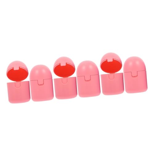 Healeved 3sets Box Carry Cleaner Personal Items Holder Holder Period Holders Cups Case Pink Pp 2pcs*3