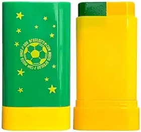 Pintura Facial Verde e Amarelo, Maquiagem para Torcida Brasileira, Copa do Mundo 2026, Seleção Canarinho
