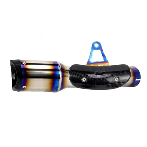 Échappement moto carbone à enfiler BMW S1000RR réduction poids titane
