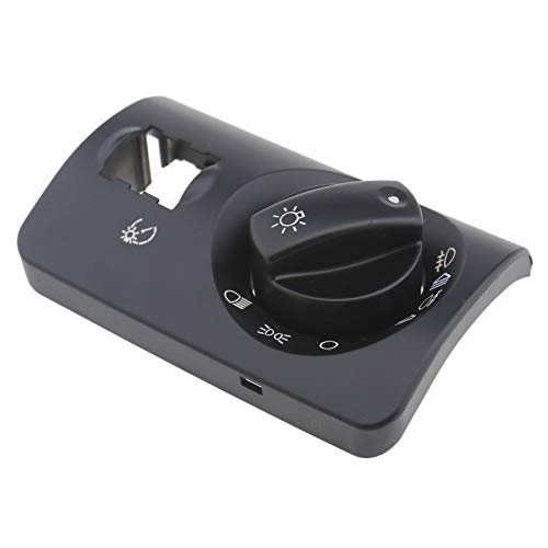 D2D Scheinwerfer Schalterabdeckung Reparatur für 4B1941531E - Schwarz, Drucktaste, Manuell, Normalerweise Offen