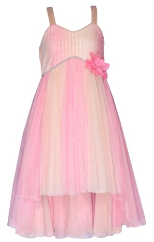 Bonnie Jean Girls 7-16 Sequin Bodice Ombre Mesh Ballgown