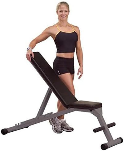 Powerline by Body Solid Flat Incline Decline Folding Multi Bench PFID125X