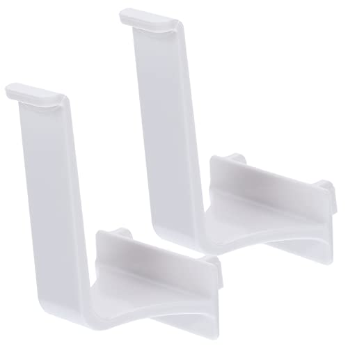 TIDTALEO 2Pcs Pegboard Cup Holder Racks Convenient Toothbrush Cup Organizers for Home Mall Use Material No Damage Wall Installation Space Saving Design