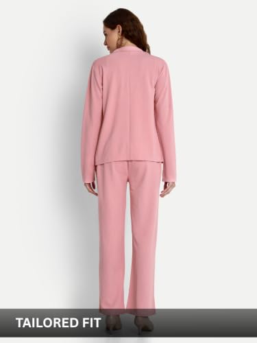 Image of Leriya Fashion Co ord Set for Women Stylish | Lycra Blend Western Blazer Suit 3 Piece Co ord Set | Casual Blazer for Women Stylish Formal Professional Office Wear