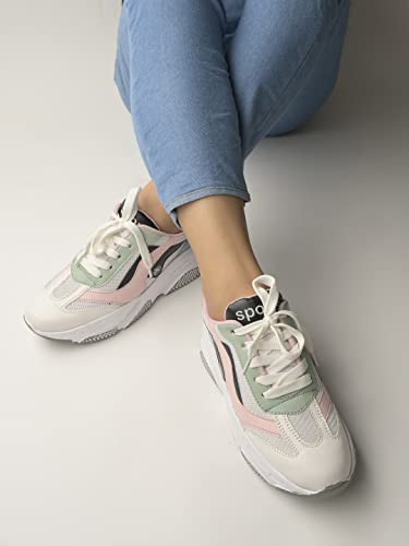 Image of Shoetopia Women Lace Up Sneaker Shoes