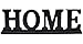 Produktbild Accenthome Home Schild Tischdekoration, Holz, stehend, Buchstaben-Dekoration, rustikal, Heimdekoration, Familienschilder, Regaldekoration, Schwarz