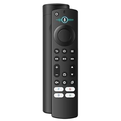 IDGPUW Replacement Voice Remote for Insignia, Toshiba, AMZ Smart TV, Compatible with AMZ TV Stick, Cube