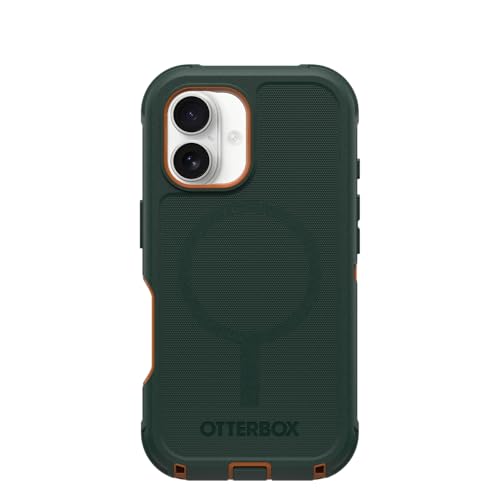 Image of OtterBox iPhone 16 Defender Series Case for MagSafe - Green Intrigue