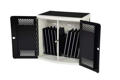 LocknCharge iQ10 Charging Station Prewired with USB-C to Lighting Cables