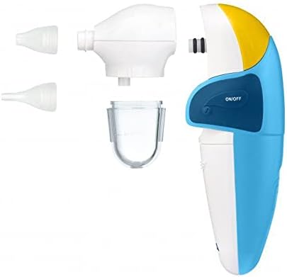 Exploded view of NOVAMA PINGO Electric Nasal Aspirator components