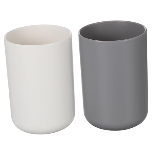 PRETYZOOM Toothbrush Cup Mouthwash Cup Set Mini Tumbler Pp Japanese Style Perfect for Home Travel