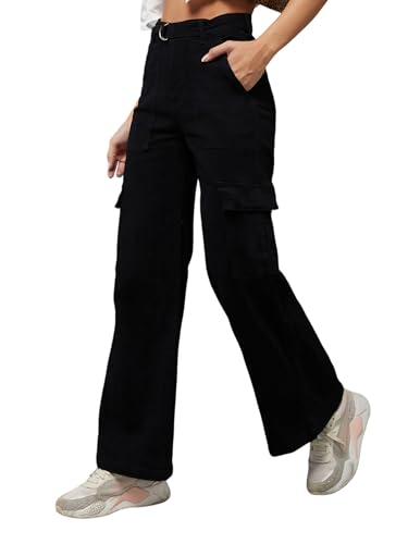 Image of Dolce Crudo Women's Bootcut High Rise Regular Stretchable Denim Jeans